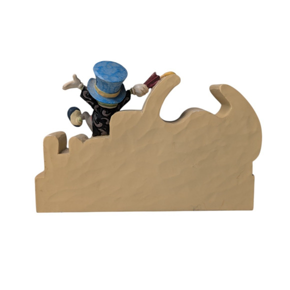 Jim Shore Disney Traditions Wish Word Plaque Jiminy Cricket 4032892 Rare HTF - Picture 3 of 13